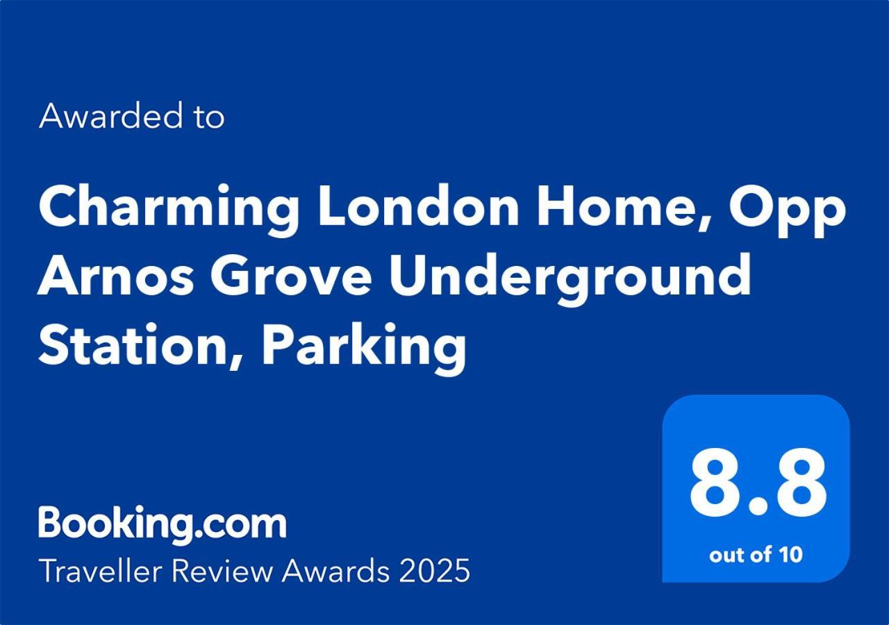Charming London Home, Opp Arnos Grove Underground Station, Parking New Southgate Kültér fotó